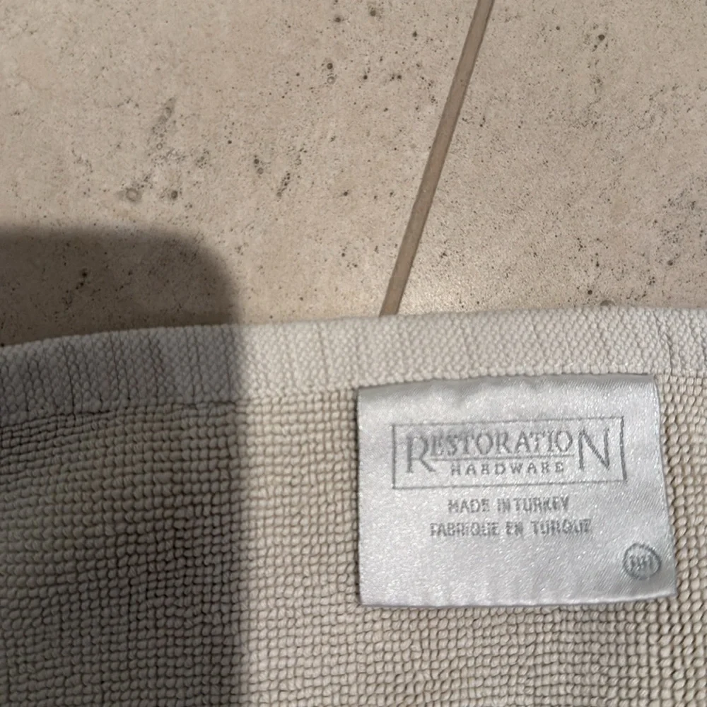 Restoration Hardware bath mat